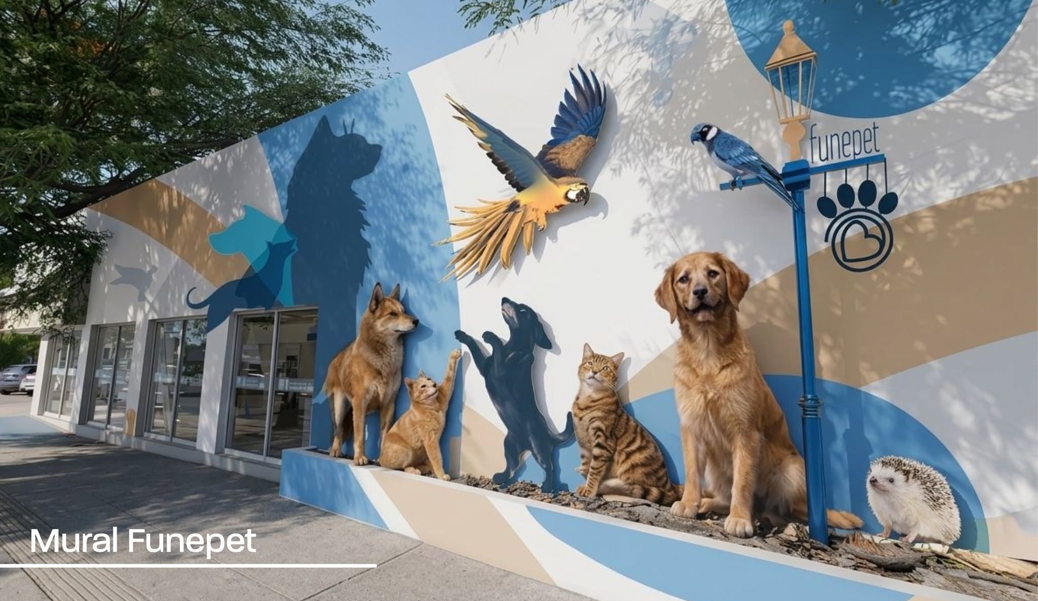 Mural conmemorativo Funepet